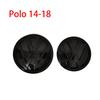 GJWPC1 For VW Volkswagen Jetta MK5 Golf 2PC Replacement Gloss Black  Front Grill Badge + Rear Trunk Lid Emblem Logo for Volkswagen Polo