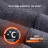 Yu Lang Gong Wu Men's Fleece Lined Thermal Casual Pants
