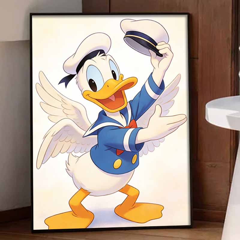 Disney Donald Duck Diamond Paint Painting Art Kit Handmade DIY5D Home Decor Gift