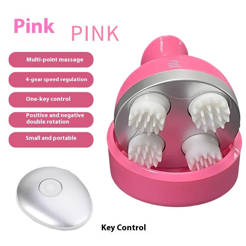 

Portable Electric Head Massager Scalp Massager With Claw And Rolling Massage Function Rechargeable Hand Held Meridian Therapy