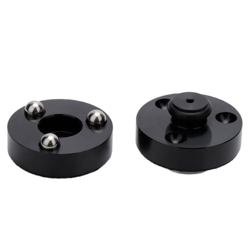 39x29mm Shockproof Speakers Spikes Base Pad Set of 4 Isolation Feet Pad Elevates Sound Responses