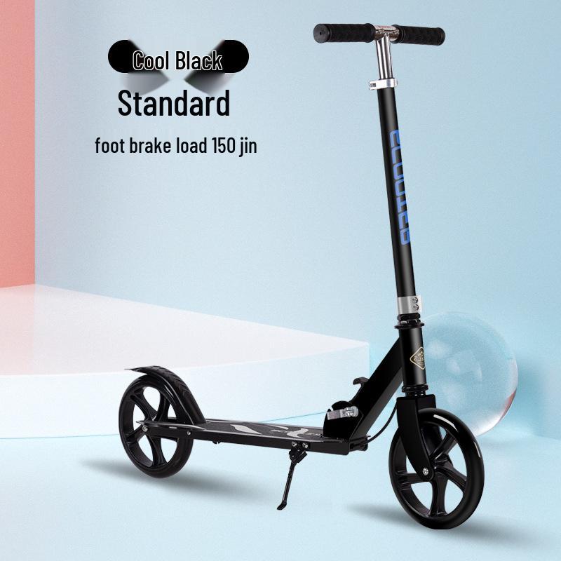 

Складной самокат для взрослых и подростков с ручным тормозом для городских поездок