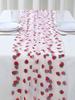 1pc Strawberry Pattern Table Runner, Tulle Table Runner, Suitable For Birthday Party, Wedding Banquet, DIY Wedding Backdrop Decoration