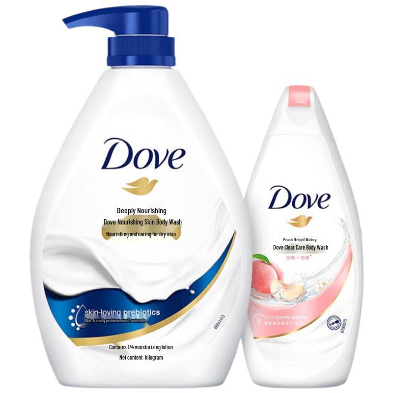 Набор питательных гелей для душа Dove