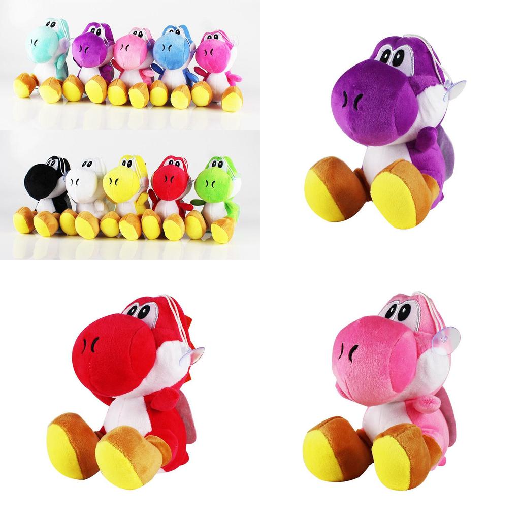 Adorable Peluche Yoshi de Super Mario Bros de 18 cm Animal de Peluche Ideal Para Abrazar