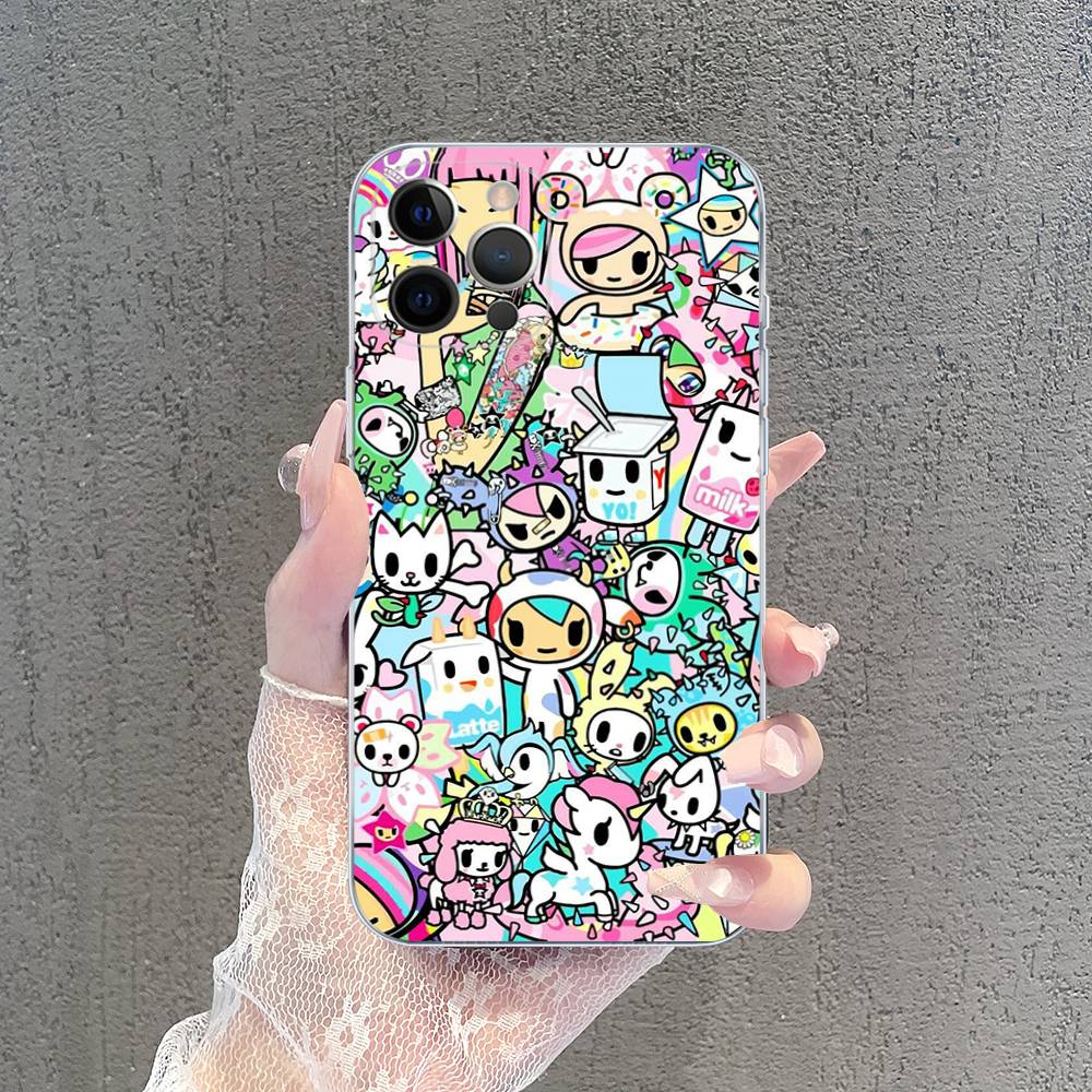 Japan Tokidoki For IPhone 17 16 16e 15 14 13 12 11 Pro Max Mini Plus Phone Case