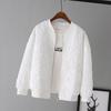 Spring  Summer Bomber Jacket Women Zip Thin Sunscreen Long Sleeve Tops Pockets Stand-up Collar Design Casual Outerwear Women Jacket