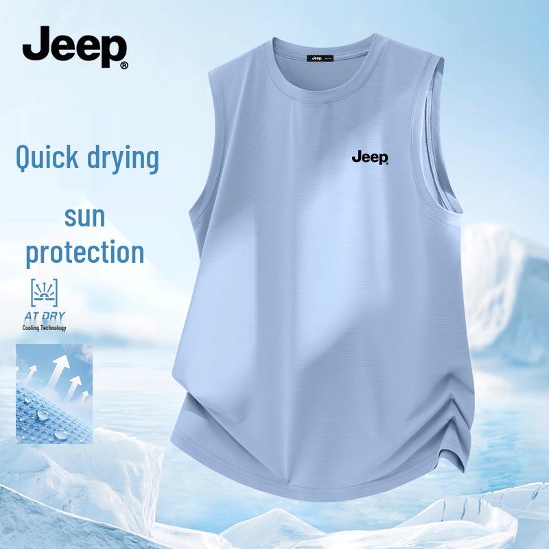 JEEP Men s Lightweight Sun Protection Vest XL