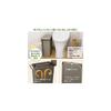 RISU Trash Can with Inner Lid, Odor-Proof Even When Opened, Brown, 21L, HH Dustbin, Suitable for