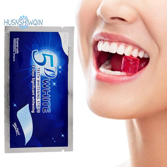 7/14 paires de bandes de blanchiment des dents, sûres, efficaces, douces pour les gencives, émail, adhérence longue durée, bandes de blanchiment des dents