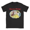Vintage T Shirt Summer Curious George Novelty TShirts Pure Cotton Tshirt for Unisex Awesome Wholesale Short Sleeve Tees