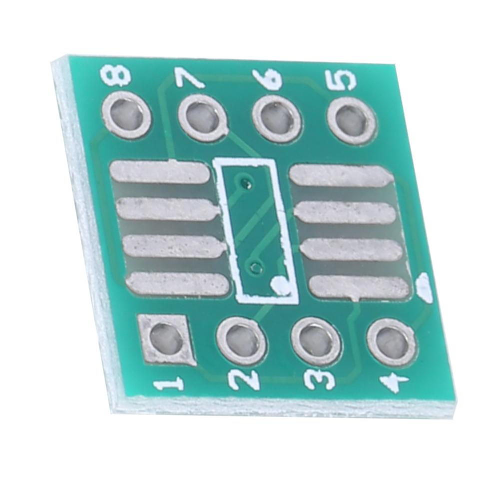 100PCs Adapter Board Converter Module Lightweight SOP8 SSOP8 To DIP8 TSSOP8 DIP SMD To Inline