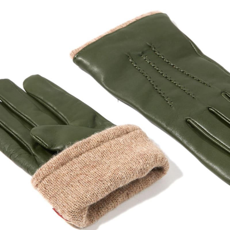 DENTS Lorraine Women's Leather Gloves - Sage