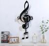 Creative Fashion Music Symbols Living Room Swing Wall Clock Home Decoration Simple Clock Modern Design Silent Swing Wall Clock