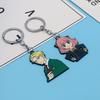 Spyxfamily Metal Keychain With Cartoon Characters For Kids And Teens