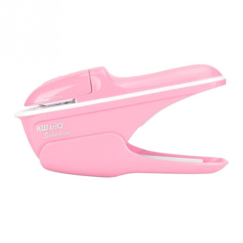 ABS No Staple Stapling Machine Book Paper Staple-Free Stapler Binding Hand Tool