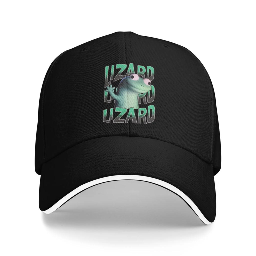 Hoppers Cartoon Tom Lizard Baseball Caps Retro Sandwich Caps Unisex Adjustable Dad Hat Travel Gift