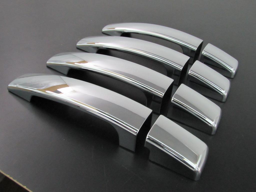 BRIGHTZ Chrome Door Handle for Discovery 3 III and Land Rover 11305 Covers/Knobs (LA40A, LA44, LA40) [DHC-NOBU-213]