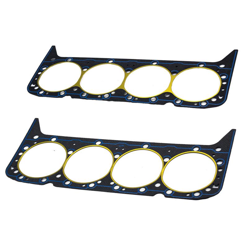 For Chevrolet SBC 283 327 350 5.7L Full Gasket Set, Early Style 2 Piece Rear Main Seal Engine Rebuild Kit