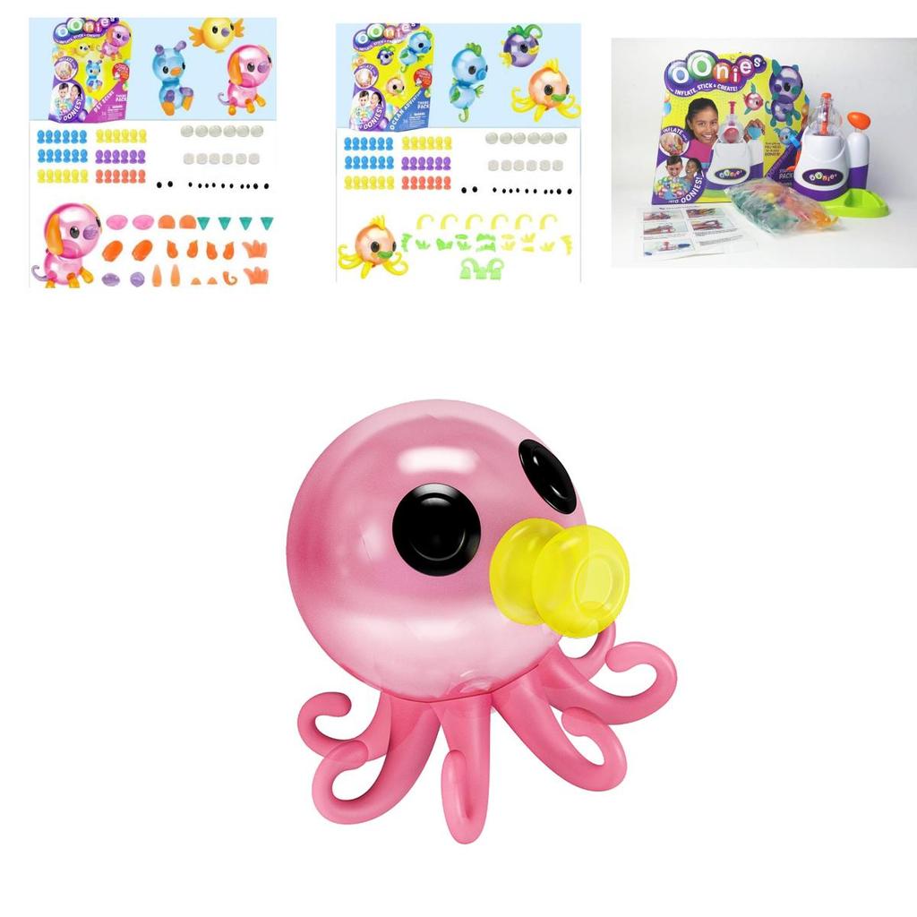 Oonies Refill Pack Sticky Ball Bubble Inflator Kids Diy Educational Toy