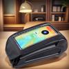 Bike Front Frame Bag Bicycle Top Tube Bag Touch-Screen Hard Shell Bike Tube Bag Double Zipper Cycling Pouch Cycling Accessories