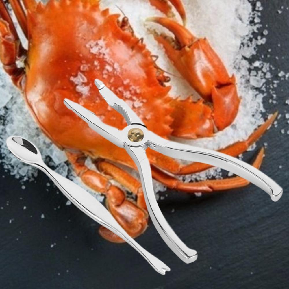 3pcs High Hardness Crab Crackers Set Labor-saving Crab Picks Spoons Set  Shrimp