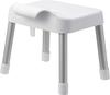 Yamazaki SH30 Bath Stool, White, Approx. W33 X D31.5 X H34cm (Seat Height: Approx. 30cm), MIST, Breathable and Quick-Drying, Model 7307