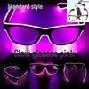 Luminous LED Voice-Activated Neon Party Glasses