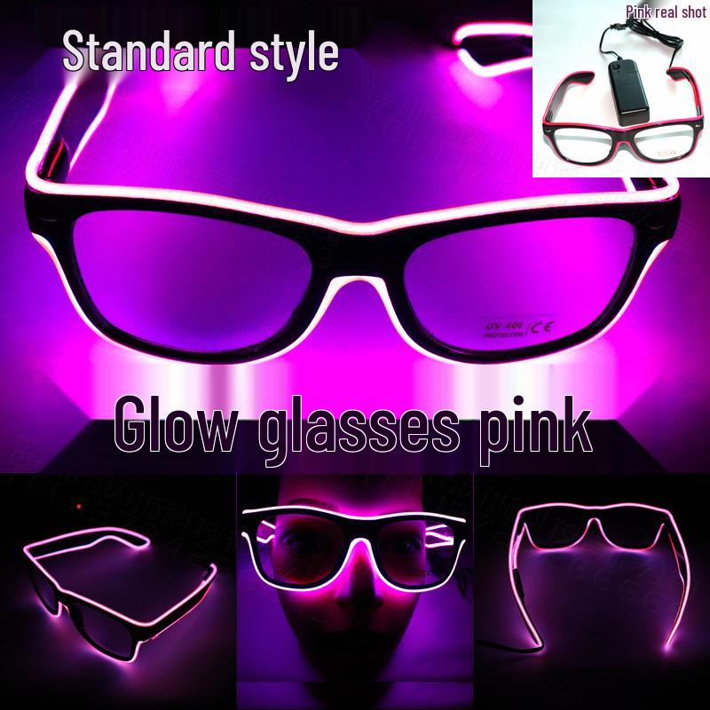 Luminous LED Voice-Activated Neon Party Glasses
