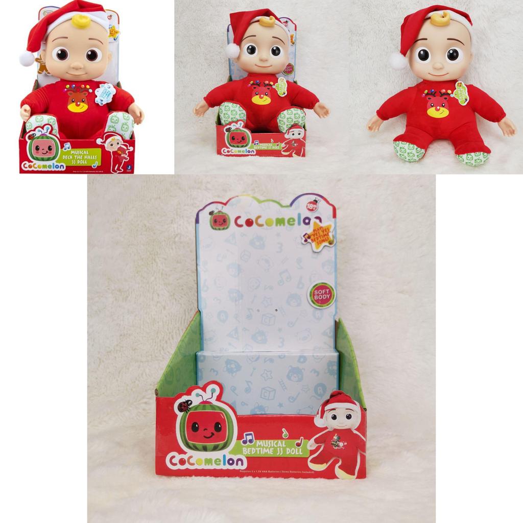 Delightful Christmas Cocomelon Pvc Doll Sing Music Box With Nine Kinds Of Music Jojo