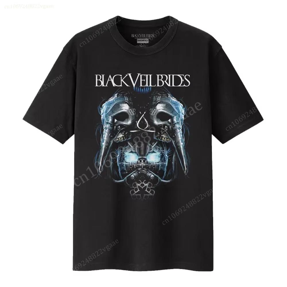 Summer Black Veil Brides T Shirt Men Cotton Women Vintage Short Sleeve Kids Tee Shirt Oversized Tops