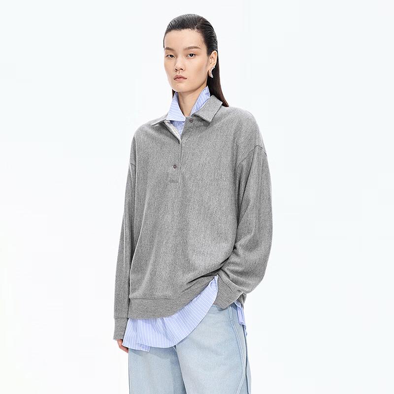 JNBY 25 Fall Wool Blend Loose Fit Jacket