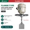 Rotating Material Level Sensor Rotary Paddle Level Switch 304 Stainless Steel Blade for Silo Bin Powder Granule Monitoring