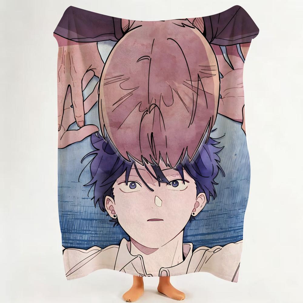 

Comic O OneRoomTA Throw Flannel Throw Blanket Suitable for Sofa Living Room Bedroom 75cmx90cm