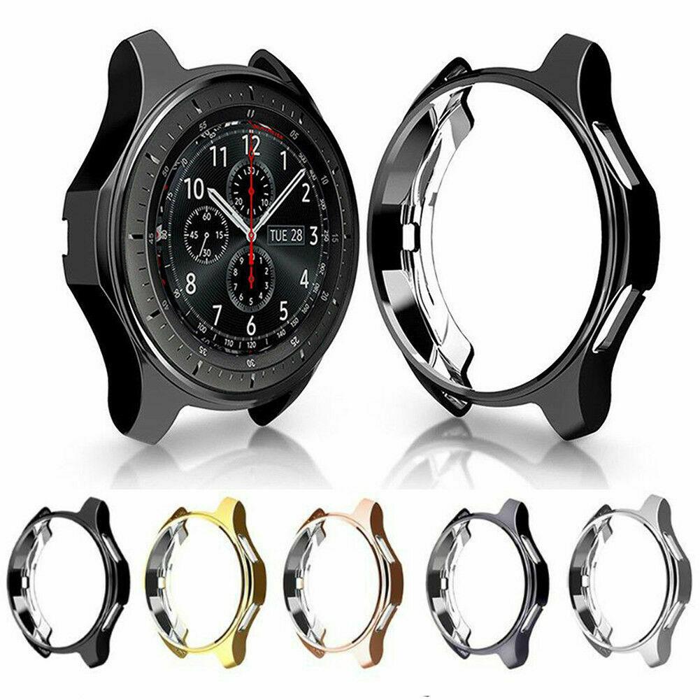 Samsung Galaxy Watch 42mm 46mm için yumuşak TPU koruyucu Izle Kılıf