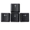 Textura Antideslizante Tapa de Tecla 4 Piezas Fibra de Carbono para G915/G813/G815/G913 TKL Keycaps de Perfil Bajo para Gamer