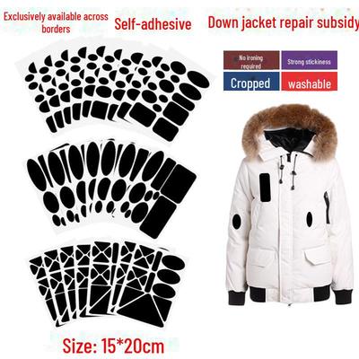 Self-Adhesive Fashion Patch for Down Jacket Repair: Durable, Stylish, Easy-to-Use