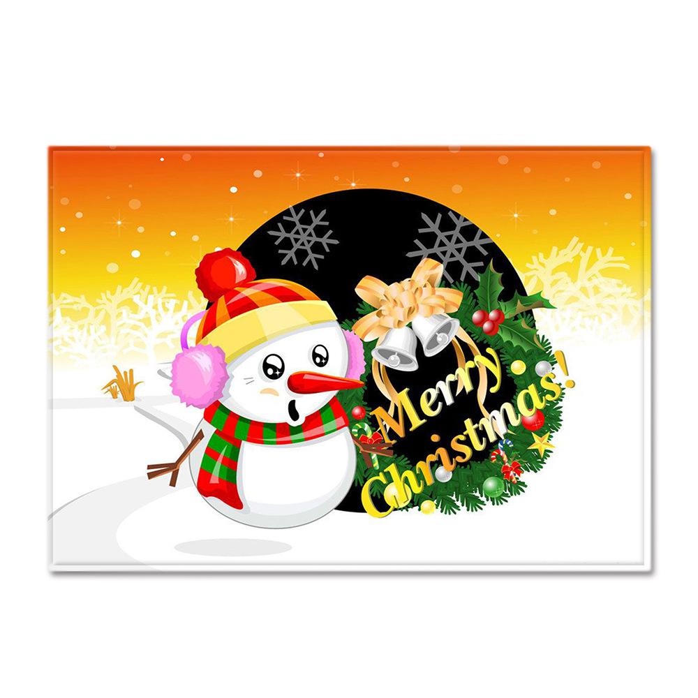 Christmas Living Room Floor Mat Bedroom Dining Room Carpet Carpet Doormat