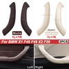 For BMW 2Pcs Car Interior Door Pull Handle Outer Cover Trim Replacement For X1 F48 F49 2016- X2 F39 2017- Car Styling