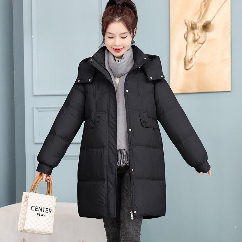 Large Size Cotton-padded Clothes, Women's Loose Cotton-padded Clothes, New Winter Casual Cotton-padded Jackets, Thickened and Warm Jackets