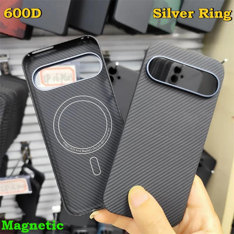 

Ultra Light Real Aramid Kevlar Carbon Fiber Business Case For Google Pixel 10 9 Pro XL Magnetic Wireless Charging Protect Cover Google Pixel 10 Pro