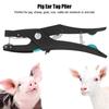 Automatic Rebound Pig Cow Cattle Poultry Ear Tag Plier Applicator Puncher Tagger Identification Tool