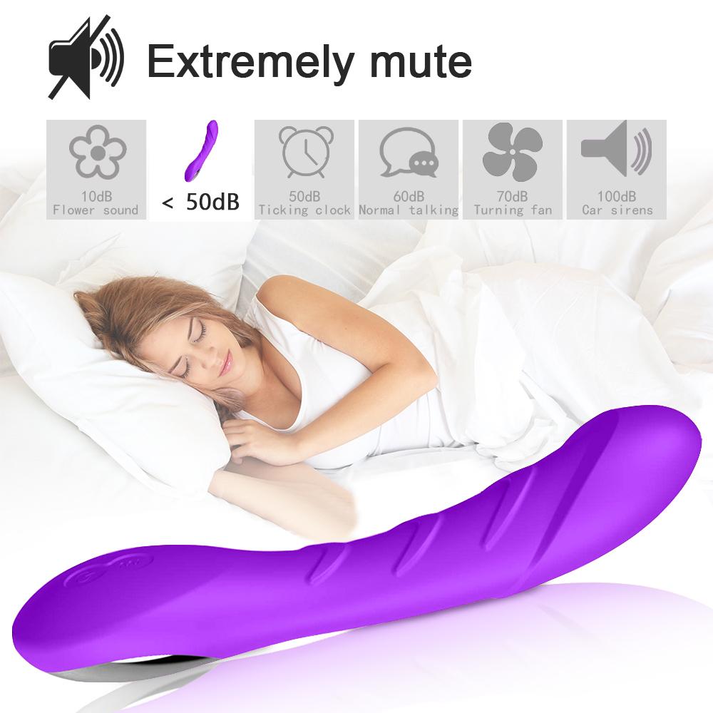POMFW G-Spot Dildo Vibrator For Kvinner Klitoris Stimulator Myk Silikon Realistiske Vibratorer Sexy Leker Kvinne