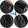 10Pcs Black Locking Zipper Clips For Backpack Travel Case Zipper Lock Anti-theft