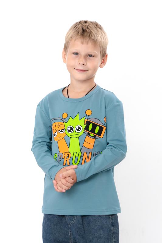 

Boys’ Jumper – Durable Cotton Knit & Trendy Print, Any season, 6363-036-33-4-1 HC 110 море синього кольору
