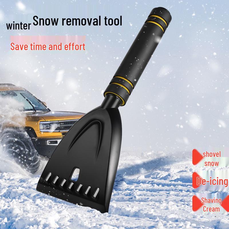 Portable Multifunctional Car Snow Shovel and Ice Scraper for Winter Window Cleaning