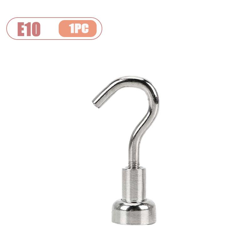 1-40PCS Magnetic Hook for Kitchen Fridge Storage No Drill Suction Cup Strong Magnet Organizer for Hanging Items