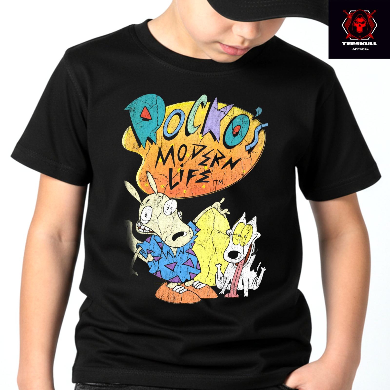 Rocko s  Modern Life  Cartoon Top Premium Cotton Unisex T-Shirt 2XL