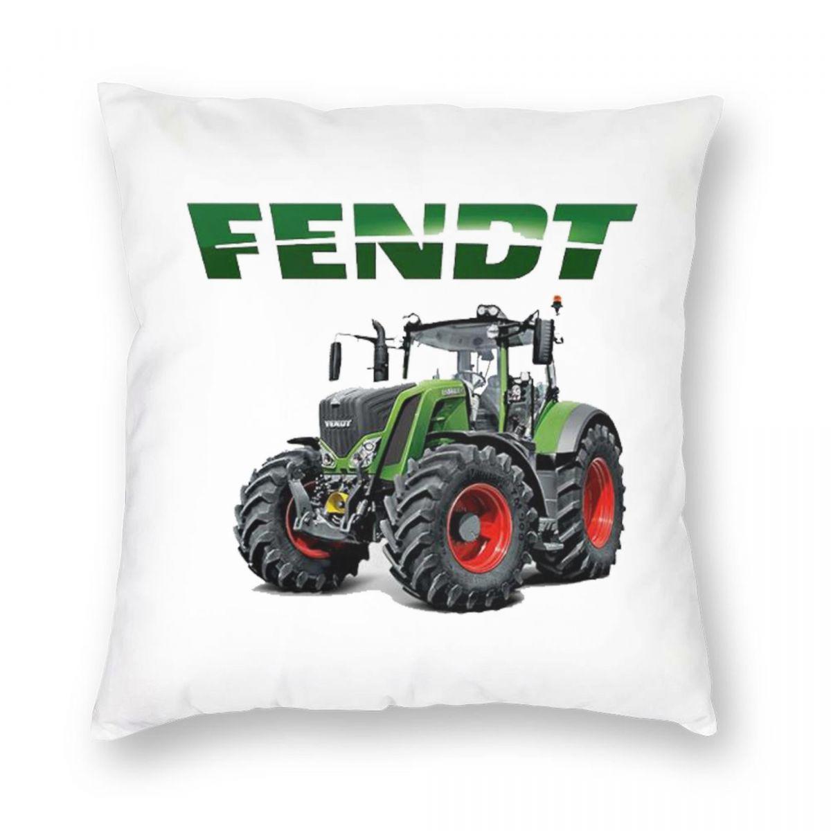 Exquisite Ornaments Unisex Fendt Tractor Square Pillowcase Pillow Cover Cushion Throw Pillow For Home Sofa Living Room