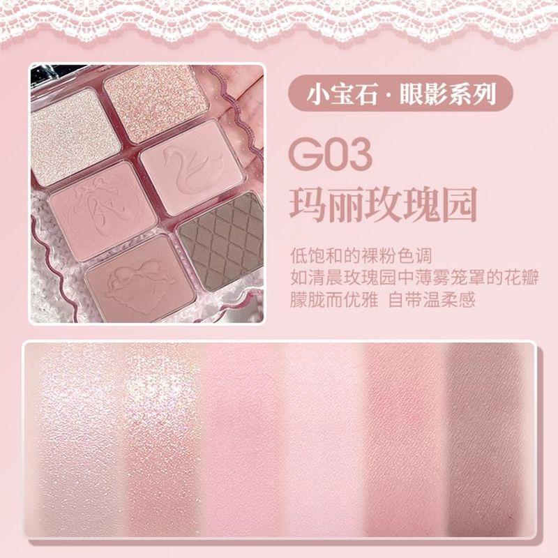 GOGO TALES - Sweet Ballet Soft Mist Eyeshadow Palette - 6 Colors